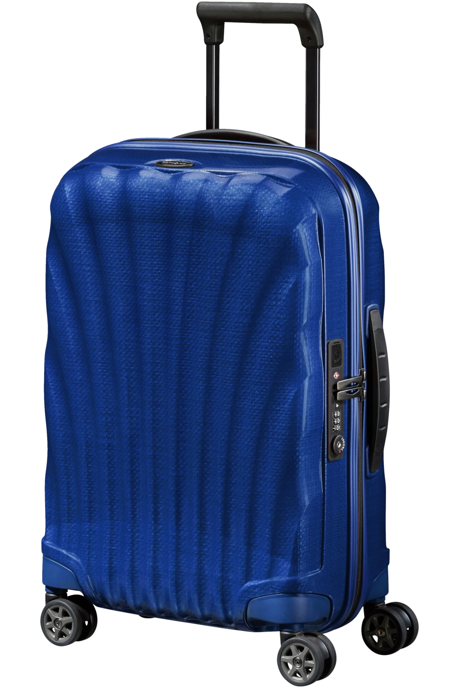 Samsonite C-Lite Valise à 4 Roues 55cm - Bleu Profond
