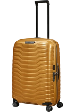 Samsonite Proxis Valise à 4 Roues 69cm - Honey Gold -Voyage Soldes 126041 6856 126041 6856 proxis spinner 6925 wheel20handle20full 08fac11e 9112 43e2 9ae2 afdc007f73f5