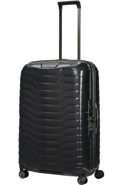 Samsonite Proxis Valise à 4 Roues 75cm - Noir -Voyage Soldes 126042 1041 126042 1041 proxis spinner 7528 wheel20handle20full 8a15f923 06b1 4005 b089 afea008a8201