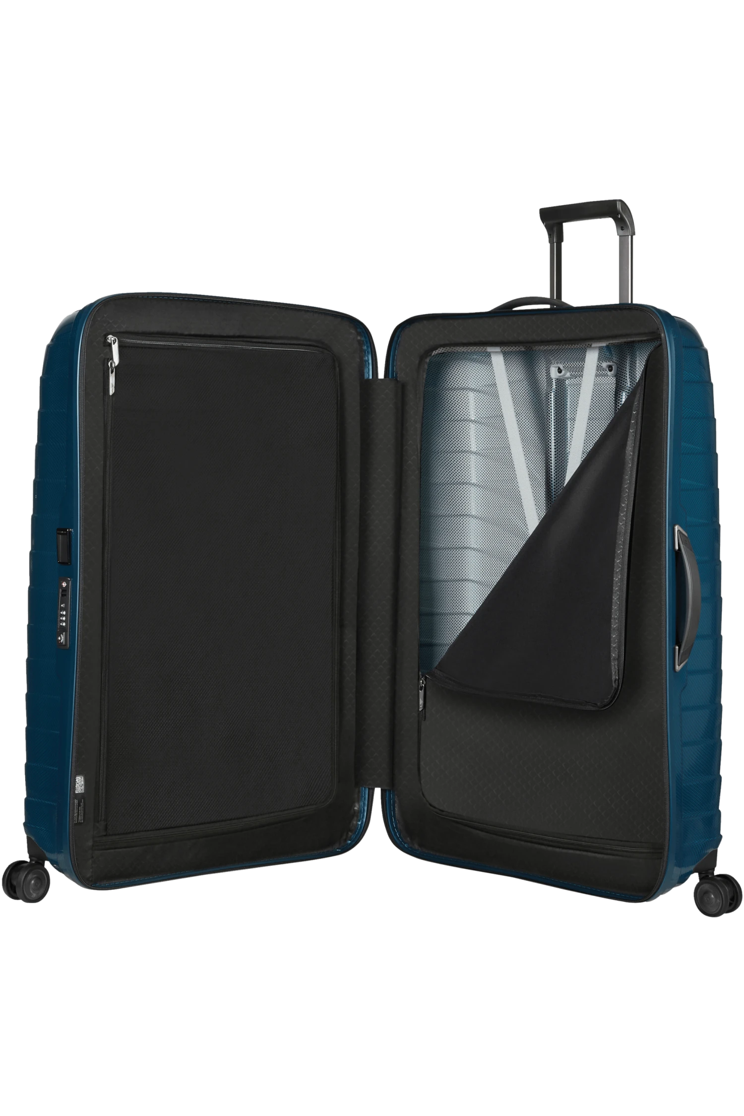 Samsonite Proxis Valise à 4 Roues 81cm - Bleu Pétrole 4 Samsonite Proxis Valise à 4 Roues 81cm - Bleu Pétrole – Image 2