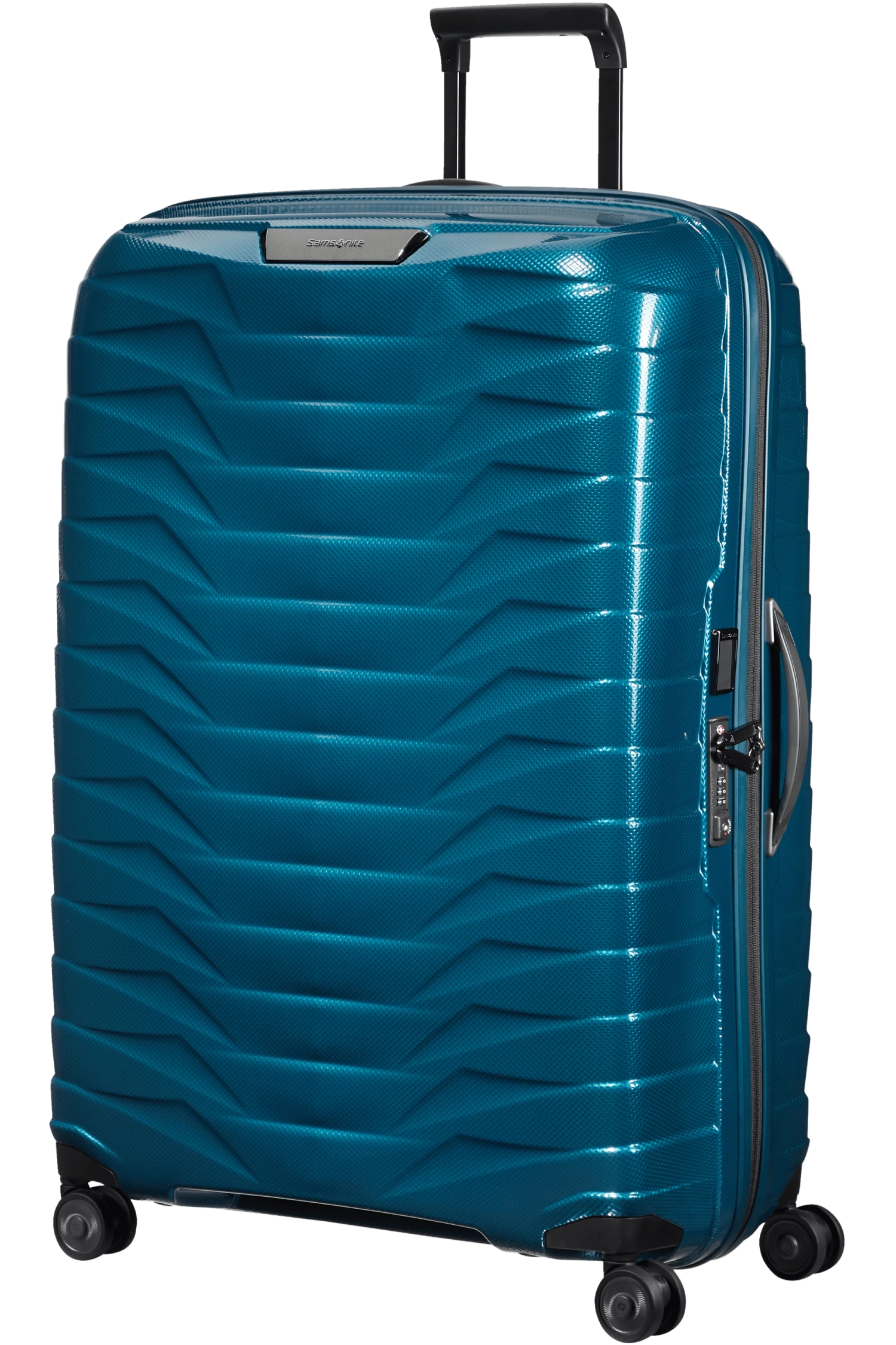 Samsonite Proxis Valise à 4 Roues 81cm - Bleu Pétrole 3 Samsonite Proxis Valise à 4 Roues 81cm - Bleu Pétrole