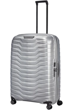 Samsonite Proxis Valise à 4 Roues 81cm - Argent -Voyage Soldes 126043 1776 126043 1776 proxis spinner 8130 wheel20handle20full 7fa3286d 114c 4951 9505 aff100986ec1