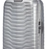Samsonite Proxis Valise à 4 Roues 81cm - Argent -Voyage Soldes 126043 1776 prod col 126043 1776 front34 f43b6920 aca3 4a01 8dc8 aff10097ba20
