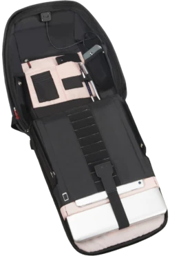 Samsonite Securipak Sac à Dos Pour Ordinateur 14.1" - Black Steel -Voyage Soldes 130109 t061 130109 t061 lpt backpack 14.1 interior a46ad118 1d63 42b7 ae99 abdd009fdf85
