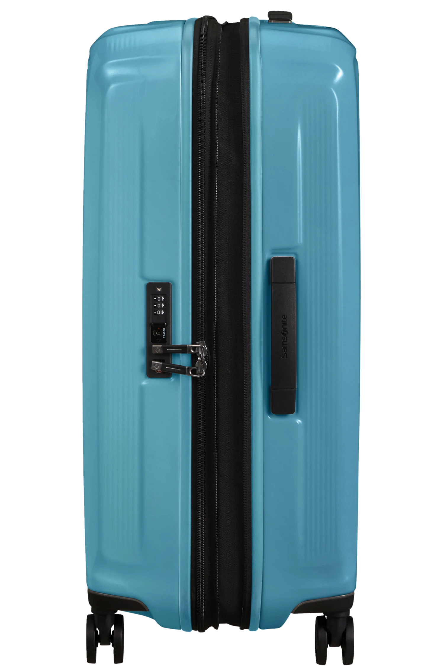 Samsonite Nuon Valise à 4 Roues Extensible 69cm - Metallic Ocean Blue 6 Samsonite Nuon Valise à 4 Roues Extensible 69cm - Metallic Ocean Blue – Image 4