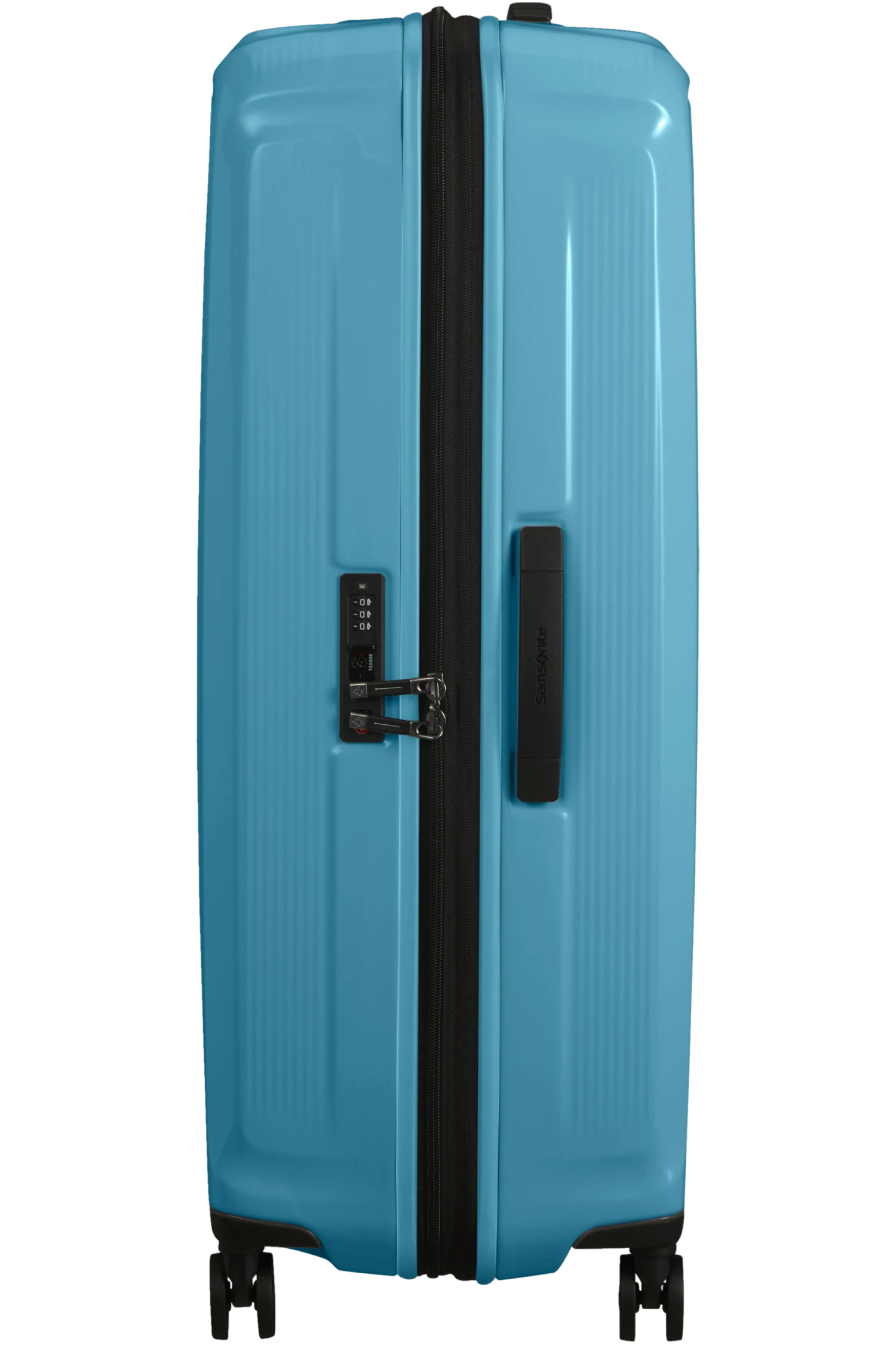 Samsonite Nuon Valise à 4 Roues Extensible 81cm - Metallic Ocean Blue 5 Samsonite Nuon Valise à 4 Roues Extensible 81cm - Metallic Ocean Blue – Image 3