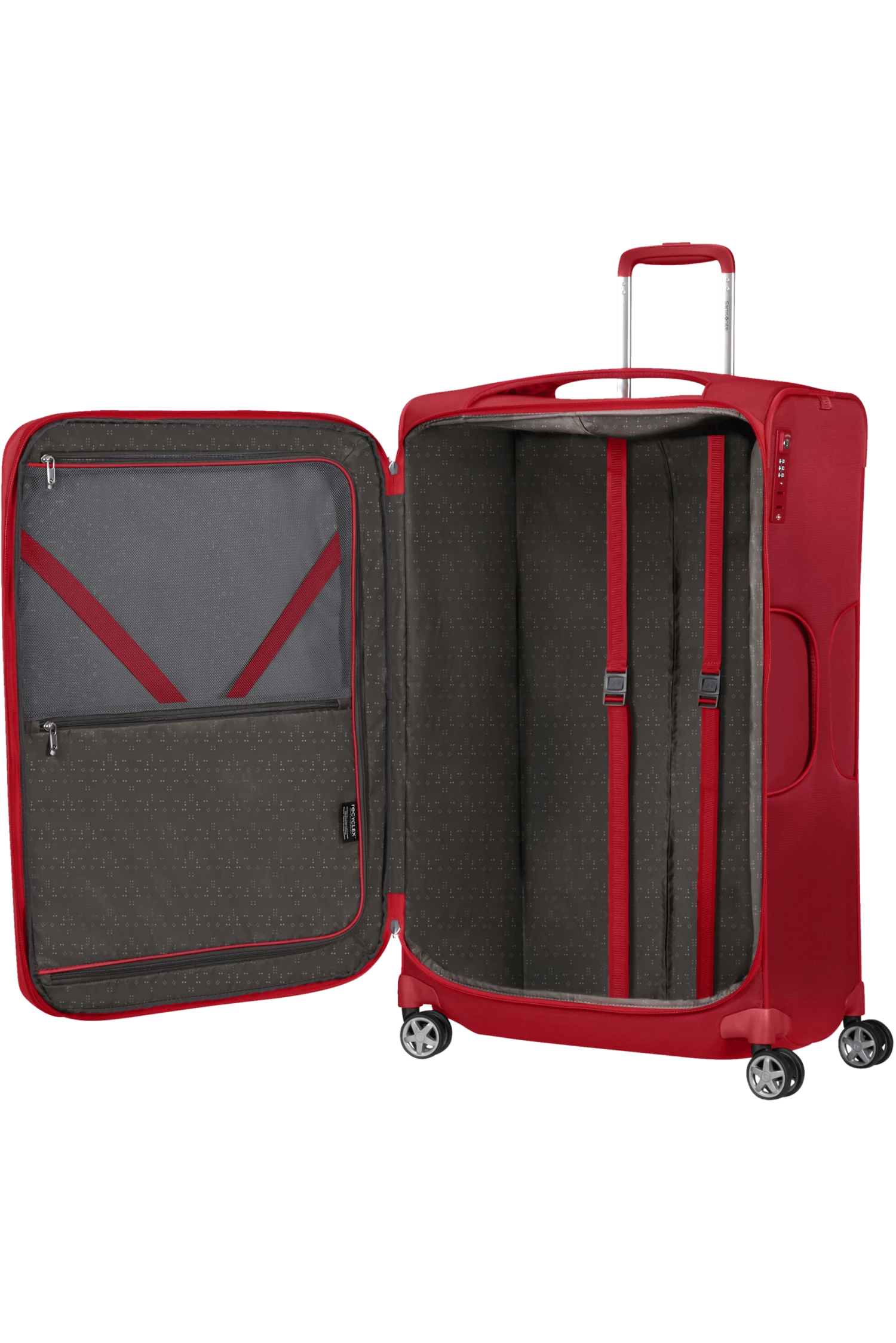 Samsonite D'lite Valise 4 Roues Extensible 83cm - Rouge Piment 4 Samsonite D'lite Valise 4 Roues Extensible 83cm - Rouge Piment – Image 2