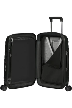 Samsonite Proxis Valise à 4 Roues Extensible 55cm - Noir -Voyage Soldes 140087 1041 140087 1041 proxis sp. 5520 exp length 35cm interior c883e91e b5a2 41e4 ba5b afd90074359b