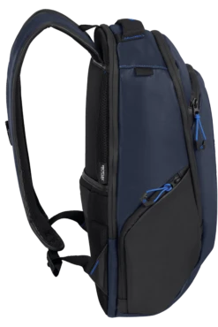 Samsonite Ecodiver Sac à Dos Pour Ordinateur M USB 15.6" - Blue Nights -Voyage Soldes 140874 2165 140874 2165 ecodiver urban lap. backpack m usb side 1 89c1e127 c5a3 4153 b2c7 ae6d00c8e197