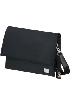 Samsonite Workationist Sac épaule - Noir -Voyage Soldes 142613 1041 142613 1041 workationist shoulder bag flap front34 298c9f5b 9d07 46a6 b5e1 ad9400ec9247