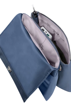 Samsonite Workationist Sac épaule - Blueberry -Voyage Soldes 142613 1120 142613 1120 workationist shoulder bag flap interior a5824870 201c 4c3f a9fe ad9e00d441ee