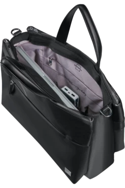 Samsonite Workationist Sac Cabas 14.1" - Noir -Voyage Soldes 142616 1041 142616 1041 workationist tote 14.1 interior 0898eb09 deb7 451c bb4b ad9400eda68c