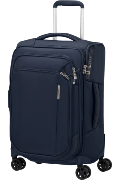 Samsonite Respark Valise 4 Roues Extensible 55cm - Bleu Nuit