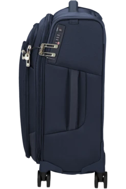 Samsonite Respark Valise 4 Roues Extensible 55cm - Bleu Nuit -Voyage Soldes 143325 1549 143325 1549 respark spin. 5520 length 35 exp side 95ed8fbf f014 443e be17 ae7f00aeb283