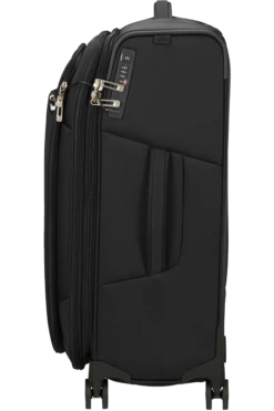 Samsonite Respark Valise 4 Roues Extensible 67cm - Ozone Black -Voyage Soldes 143330 7416 143330 7416 respark spinner 6724 exp side 9cb2c259 e4af 4ff9 9d5e ae7f00b6f8f3