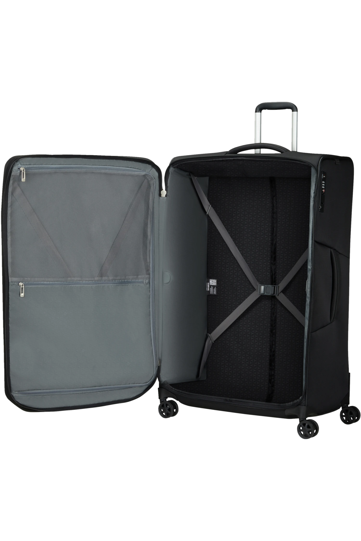 Samsonite Respark Valise 4 Roues Extensible 82cm - Ozone Black 4 Samsonite Respark Valise 4 Roues Extensible 82cm - Ozone Black – Image 2
