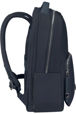 Samsonite Be-Her Sac à Dos 14.1" - Bleu Foncé -Voyage Soldes 144371 1265 144371 1265 be her backpack 14.1 side 53a157de f3c9 4a1b 8548 b007009a7eda