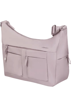 Samsonite Move 4.0 Sac épaule M - Light Taupe -Voyage Soldes 144721 0414 prod col 144721 0414 front34 69b939f9 6d02 4e1c 9abf b00b0094de5e