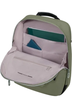 Samsonite Ongoing Sac à Dos 15.6" - Vert Olive -Voyage Soldes 144760 1635 144760 1635 ongoing backpack 15.6 interior 5c98a6b9 e7df 45c3 af68 af070097b2f8