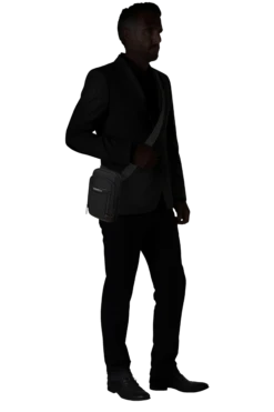 Samsonite Pro-DLX 6 Sacs Porté Croisé S - Noir