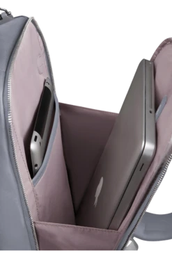 Samsonite Zalia 3.0 Sac à Dos 14.1" - Gris Métal -Voyage Soldes 147733 1802 147733 1802 zalia 3.0 backpack 14.1 laptop20compartment 2ba2d98a f468 4759 a564 af82009da856