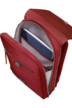 Samsonite Zalia 3.0 Sac à Dos Avec Rabat 14.1" - Rouge Foncé -Voyage Soldes 147735 1267 147735 1267 zalia 3.0 backpack wflap 14.1 interior 75569af8 0795 4084 9d66 af8200a012b6