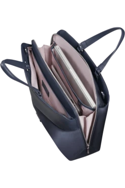 Samsonite Zalia 3.0 Sacoche 14.1" - Bleu Foncé -Voyage Soldes 147736 1265 147736 1265 zalia 3.0 bailhandle 3 comp 14.1 interior d02940a0 62c8 47a8 b1b1 af8200a068b2