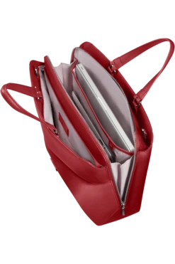 Samsonite Zalia 3.0 Sacoche 14.1" - Rouge Foncé -Voyage Soldes 147736 1267 147736 1267 zalia 3.0 bailhandle 3 comp 14.1 interior 6f488cc3 4beb 4f32 b38b af8200a07851