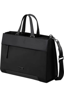 Samsonite Zalia 3.0 Cabas 14.1" - Noir -Voyage Soldes 147738 1041 147738 1041 zalia 3.0 tote 14.1 front34 ec988507 aaba 43f9 98bb af8200a01afd