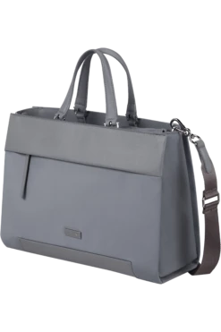 Samsonite Zalia 3.0 Cabas 14.1" - Gris Métal -Voyage Soldes 147738 1802 147738 1802 zalia 3.0 tote 14.1 front34 7f307ee7 c374 4c64 9f73 af8200a04d1a