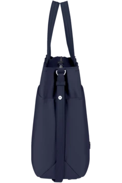 Samsonite Be-Her Sac Cabas - Bleu Foncé -Voyage Soldes 147927 1265 147927 1265 be her tote bag side 0ca68db5 4299 4ff4 a005 b007009ac2c7