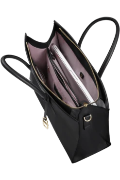 Samsonite Every-Time Sac Cabas 15.6" - Noir -Voyage Soldes 147967 1041 prod col 147967 1041 interior 9b5daca2 3832 480f 8af7 b00700a2950e